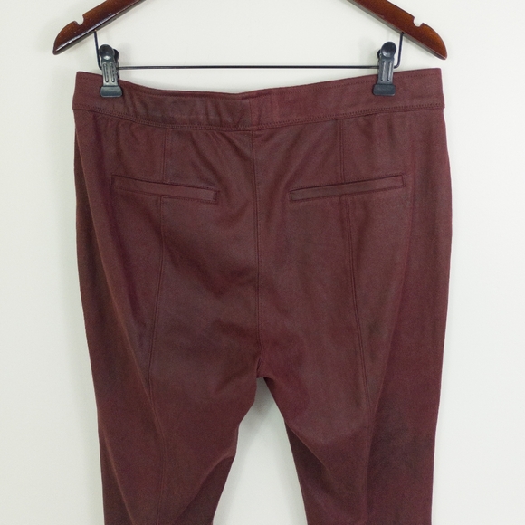 Free People Vegan Suede Skinny Pants Size 31 - Picture 11 of 11